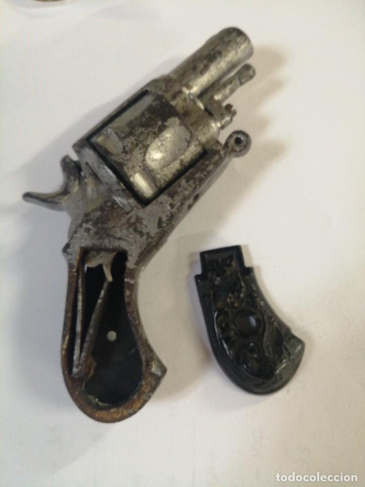 Militaria: Mini revolver calibre 7,65, 5 recamaras, antiguo - Foto 5 - 255966740