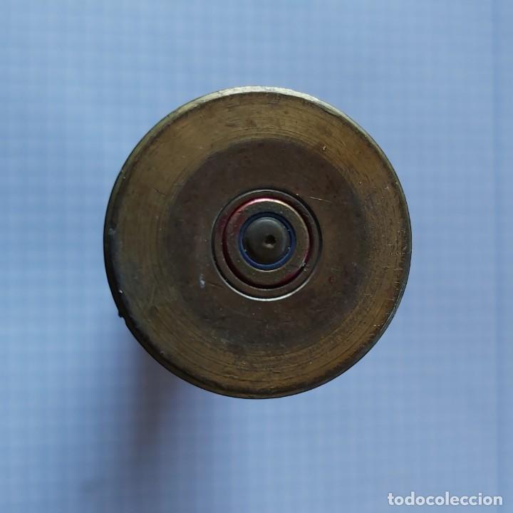 Militaria: Vaina de lat&oacute;n de 20 mm, INERTE - Foto 2