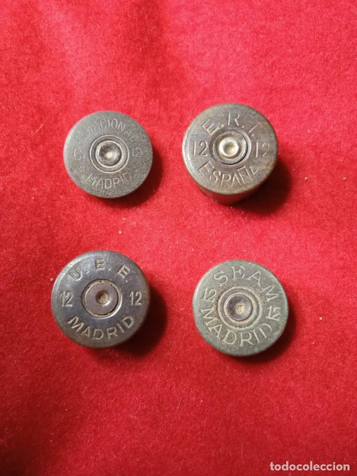 Militaria: Antiguos culotes cartuchos. - Foto 1