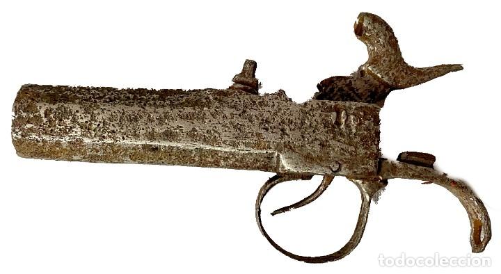 Militaria: Antiguo pistón de arma del siglo XIX. Restaurado. 13x8x2 - Foto 1 - 288153748