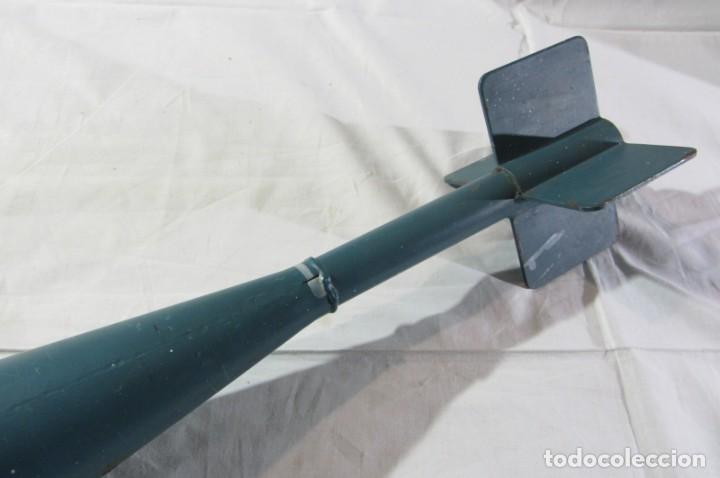 Militaria: Bomba de aviación de prácticas norteamericana, MK 76, MOD 5 Practice bomb, completamente inerte - Foto 12 - 305013643