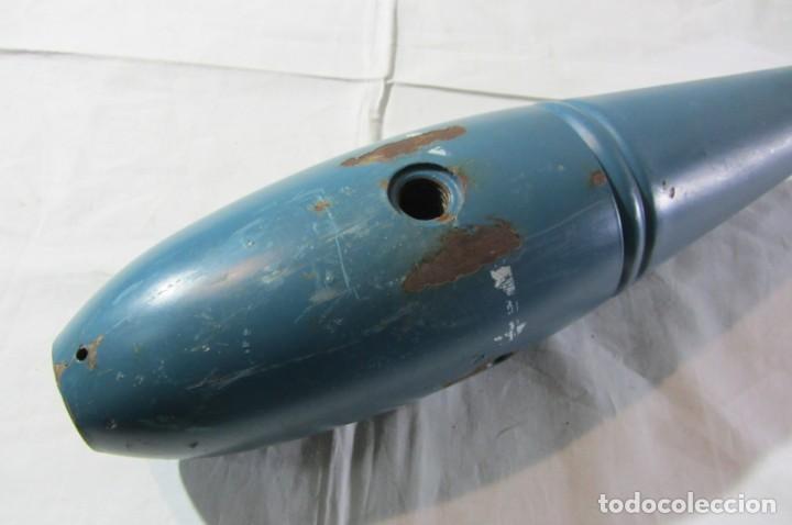 Militaria: Bomba de aviación de prácticas norteamericana, MK 76, MOD 5 Practice bomb, completamente inerte - Foto 17 - 305013643