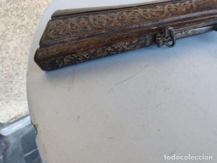 Militaria: escopeta espa&ntilde;ola de chispa - Foto 8