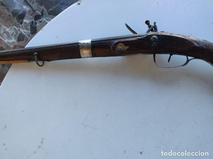 Militaria: escopeta espa&ntilde;ola de chispa - Foto 3