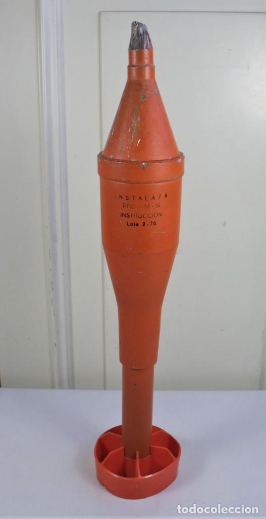 Militaria: GRANADA INSTALAZA PARA FUSIL MODELO 61 CONTRACARRO DE INSTRUCCION IM 61