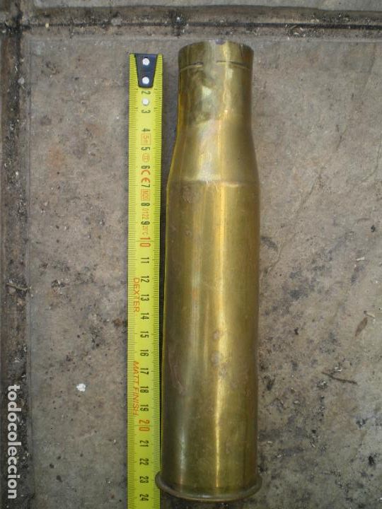 Militaria: VAINA GRANADA 37 MM AMERICANO, INERTE - Foto 2