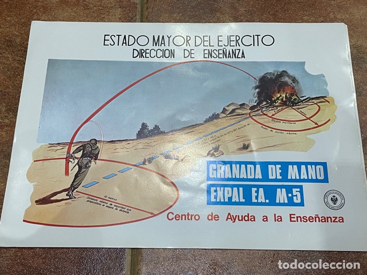 Militaria: L&aacute;minas granada expal M5 - Foto 2