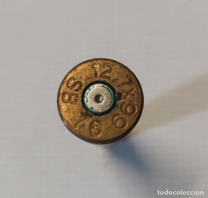 Militaria: Vaina de 12,7 x 99, INERTE - Foto 3