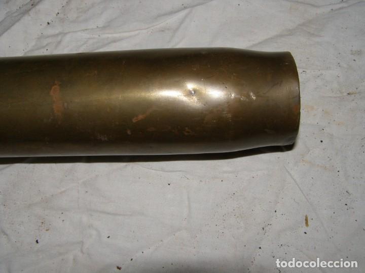 Militaria: Vaina inerte antigua de 47 mm. - Foto 2