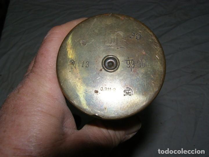 Militaria: Vaina inerte antigua de 47 mm. - Foto 5
