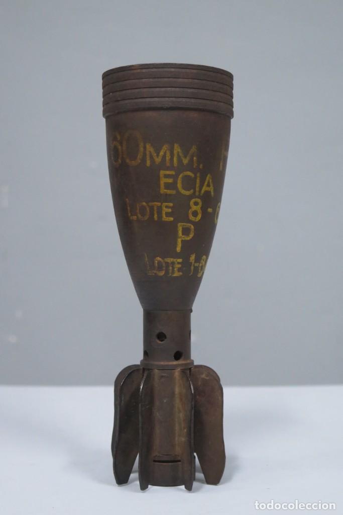 Militaria: PROYECTIL ECIA. 60 MM - Foto 1