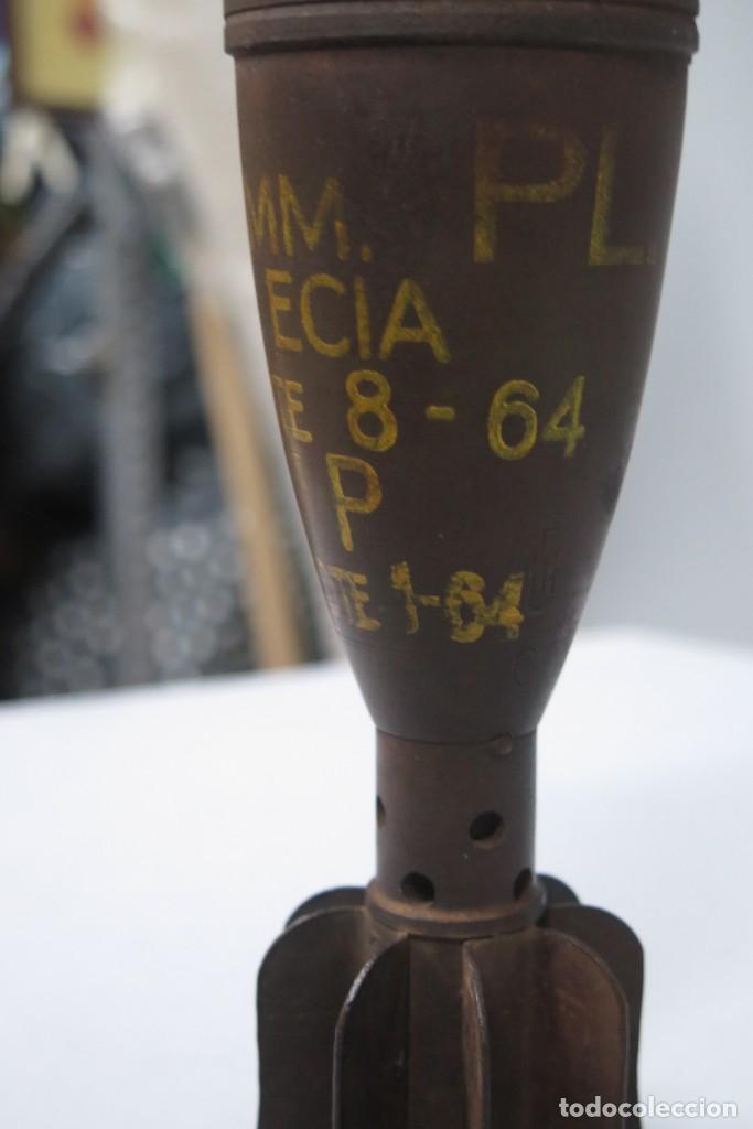 Militaria: PROYECTIL ECIA. 60 MM - Foto 3