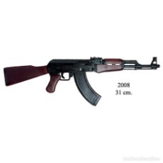 Militaria: MINIATURA FUSIL AK-47 - RÉPLICA DENIX CLASSIC. Lote 344410193