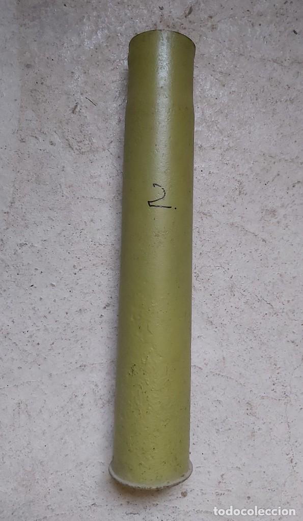 Militaria: Vaina de 8,8 alemana repintada INERTE - Foto 1