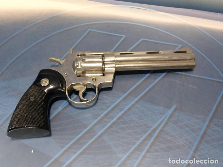 pistola revolver replica pythom mod.magnum caño - Comprar Réplicas de Armas  de Fogo e CO2 no todocoleccion