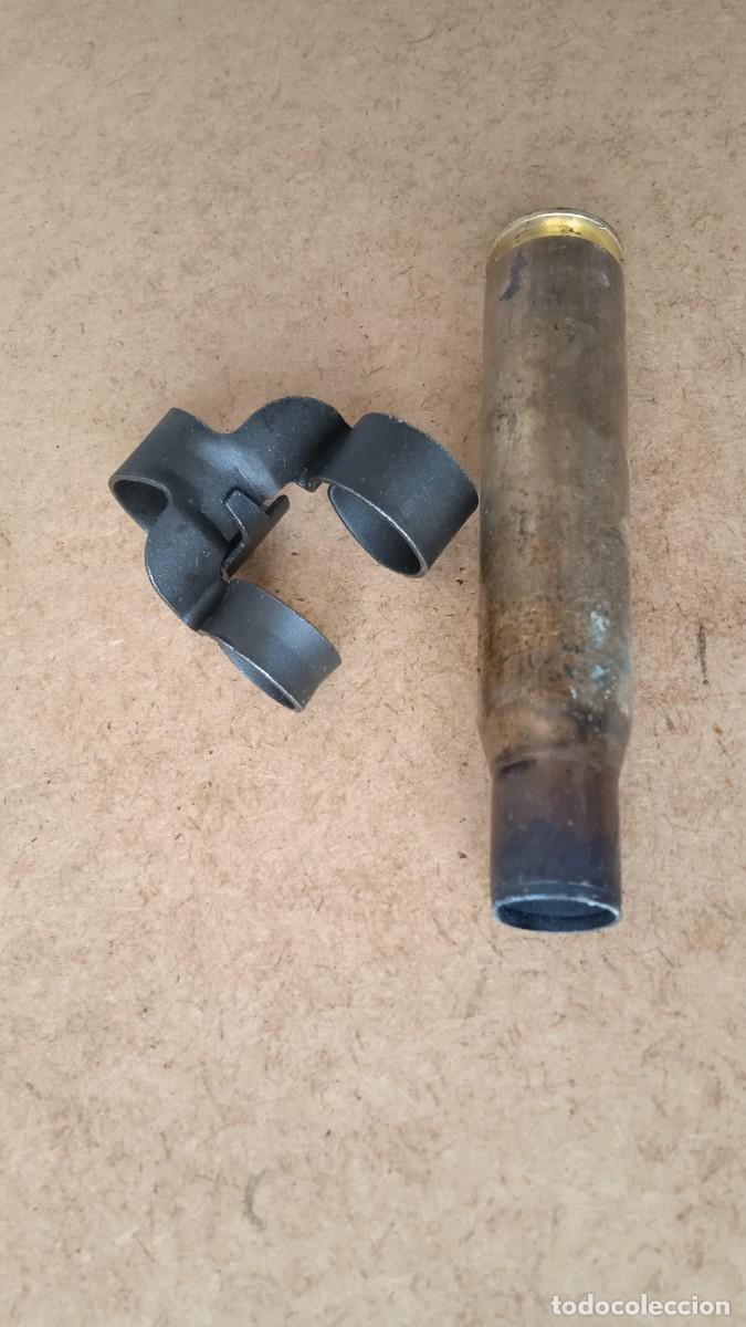 Militaria: vaina y eslabon 12,7 browning - Foto 2
