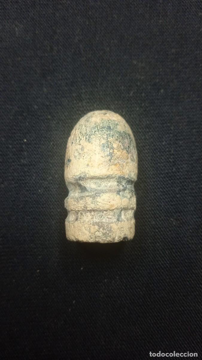 Militaria: Antigua bala minie. - Foto 1