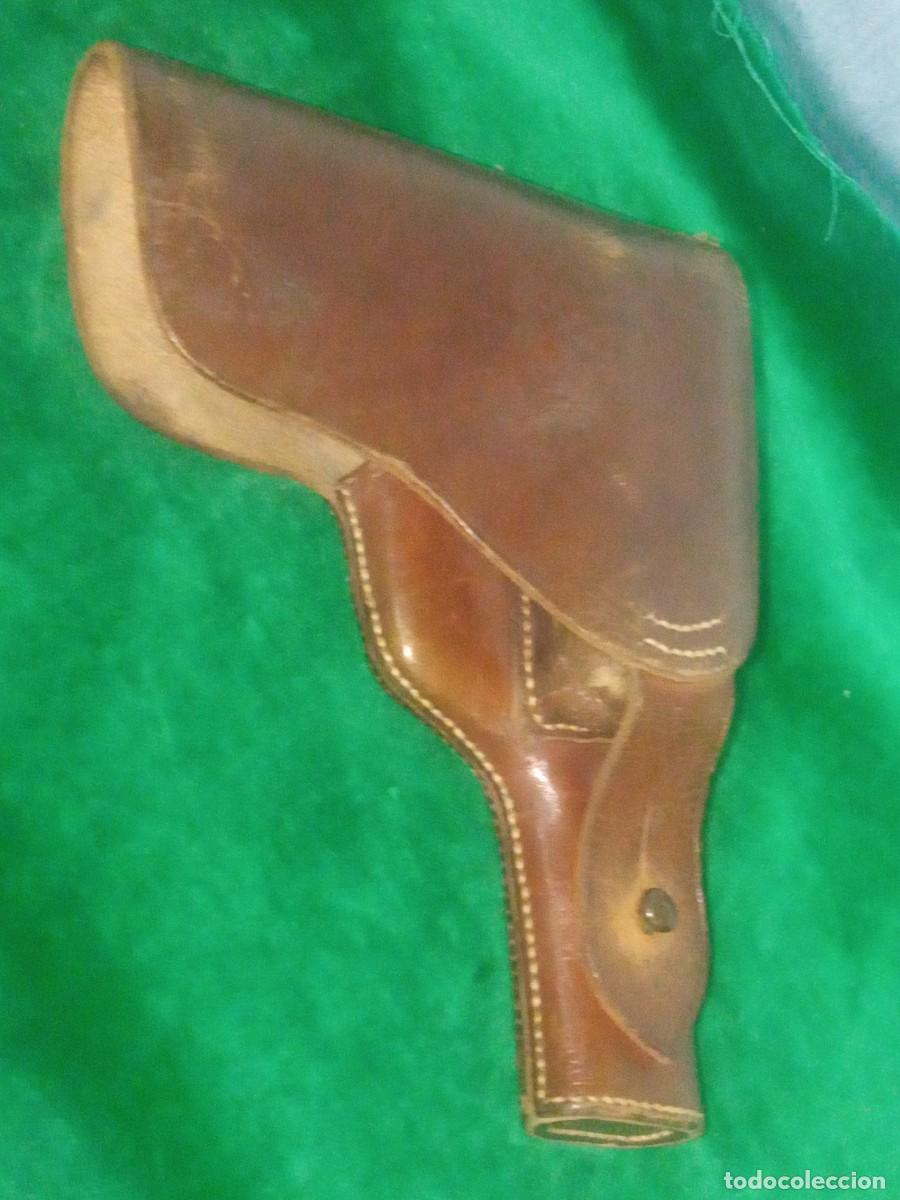 Militaria: Funda pistola cuero - Foto 1