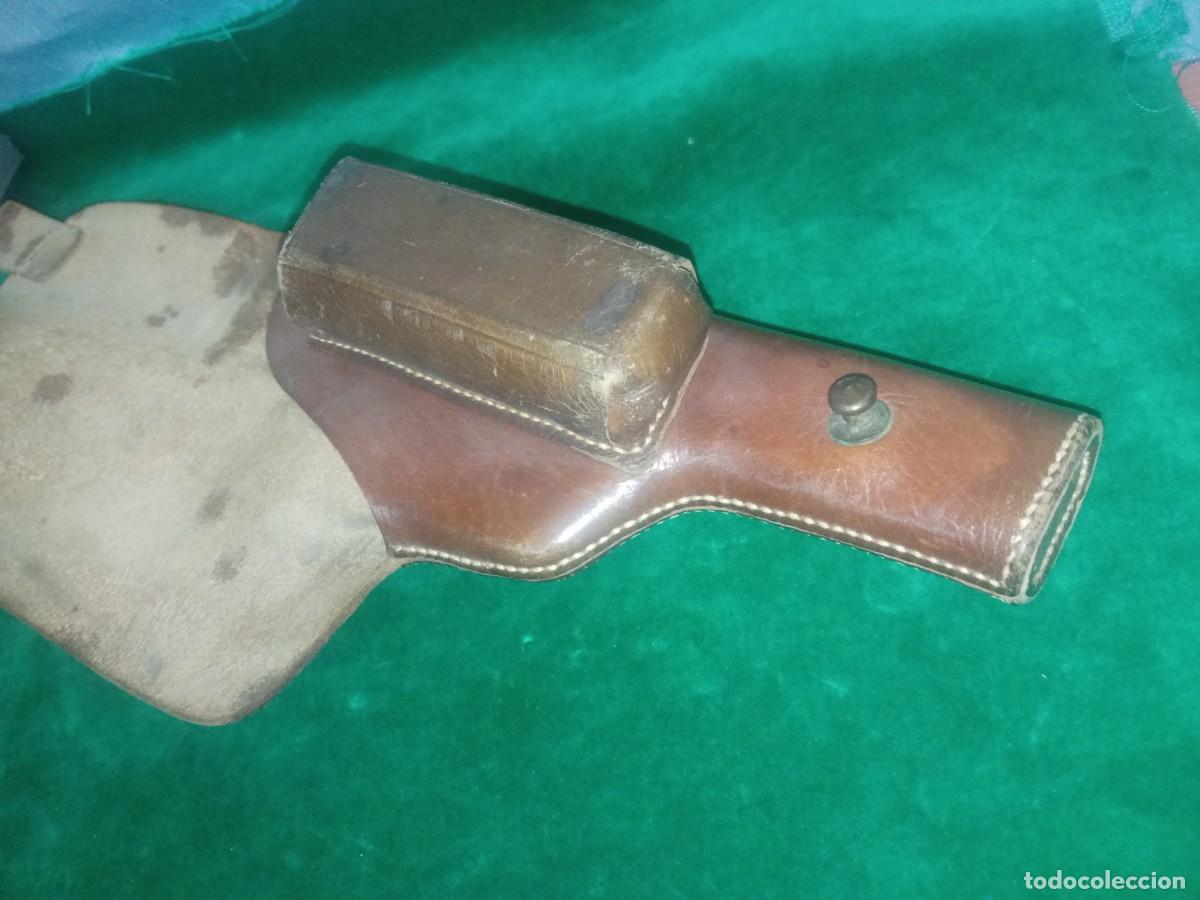 Militaria: Funda pistola cuero - Foto 2