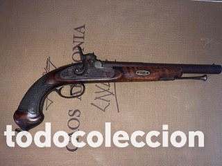 Militaria: Pistola de &Eacute;ibar siglo XIX - Foto 1