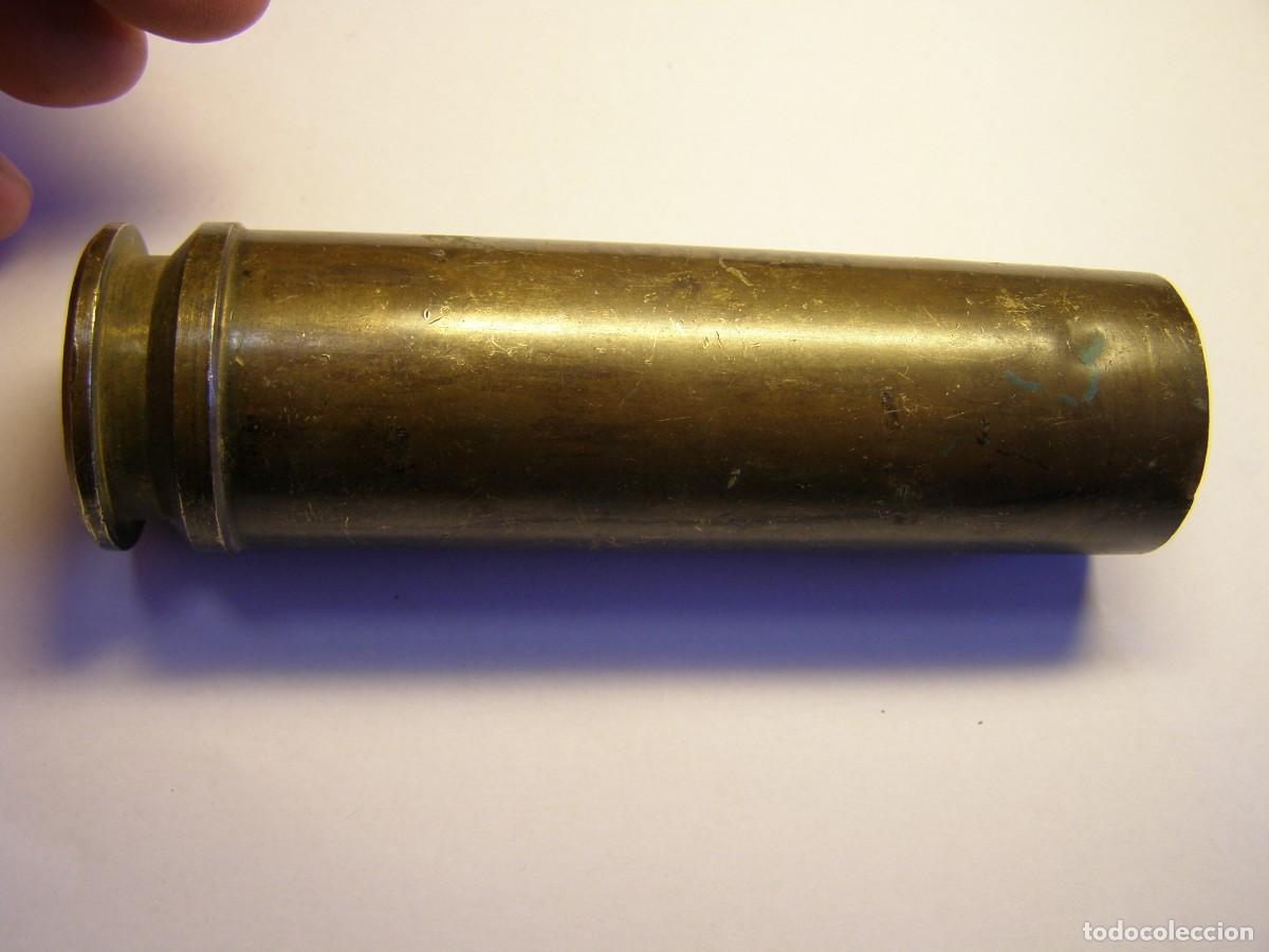 Militaria: Vaina de 30 mm DEFA, de avi&oacute;n. INERTE. - Foto 2
