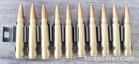 Militaria: Cinta de ametralladora Alfa 8mm Mauser - Foto 2