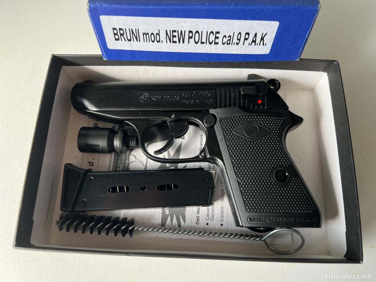 pistola de fogueo-detonadora bruni new police - Compra venta en