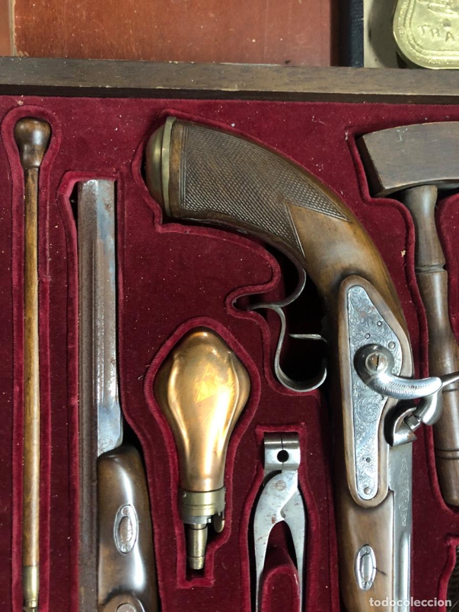 Militaria: Pistolas de duelo en estuche - Foto 5