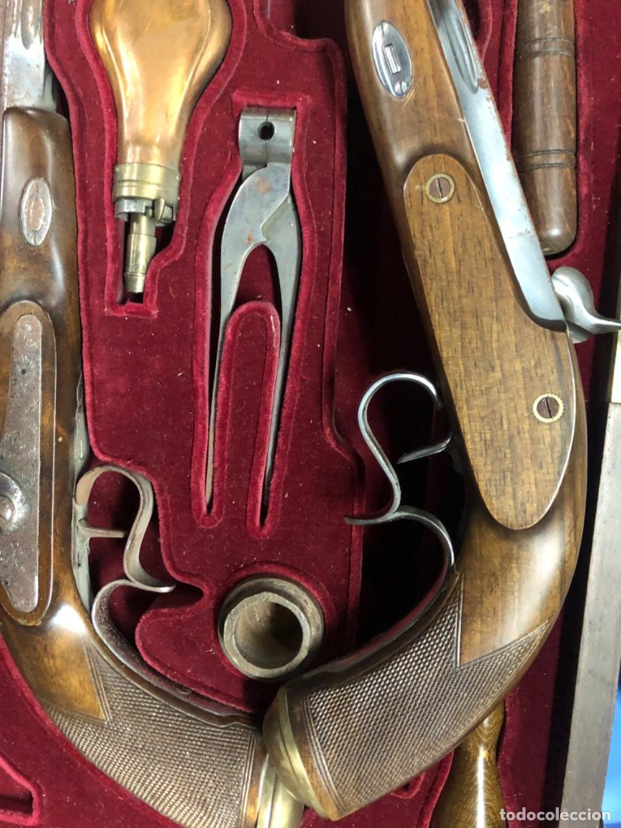Militaria: Pistolas de duelo en estuche - Foto 6