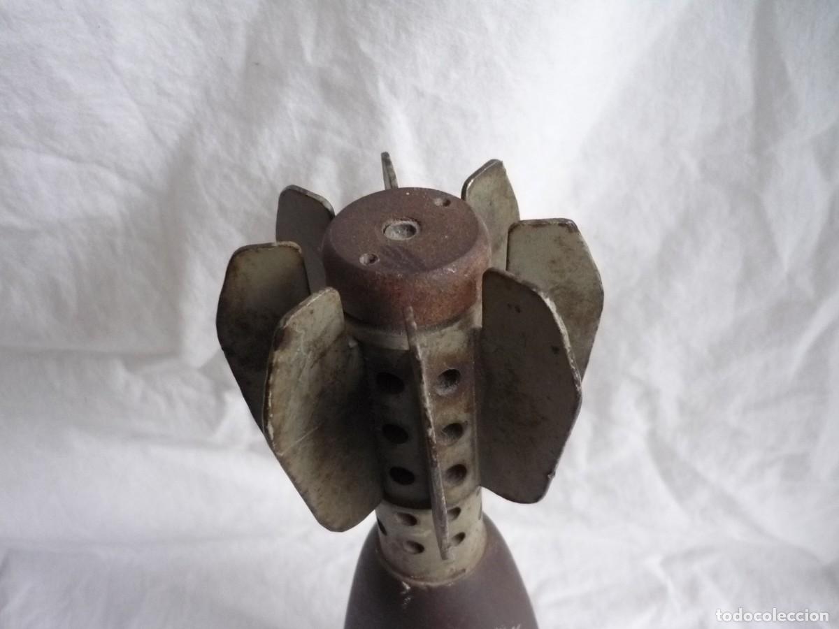 Militaria: Parte trasera de bomba de hierro inerte - Foto 3