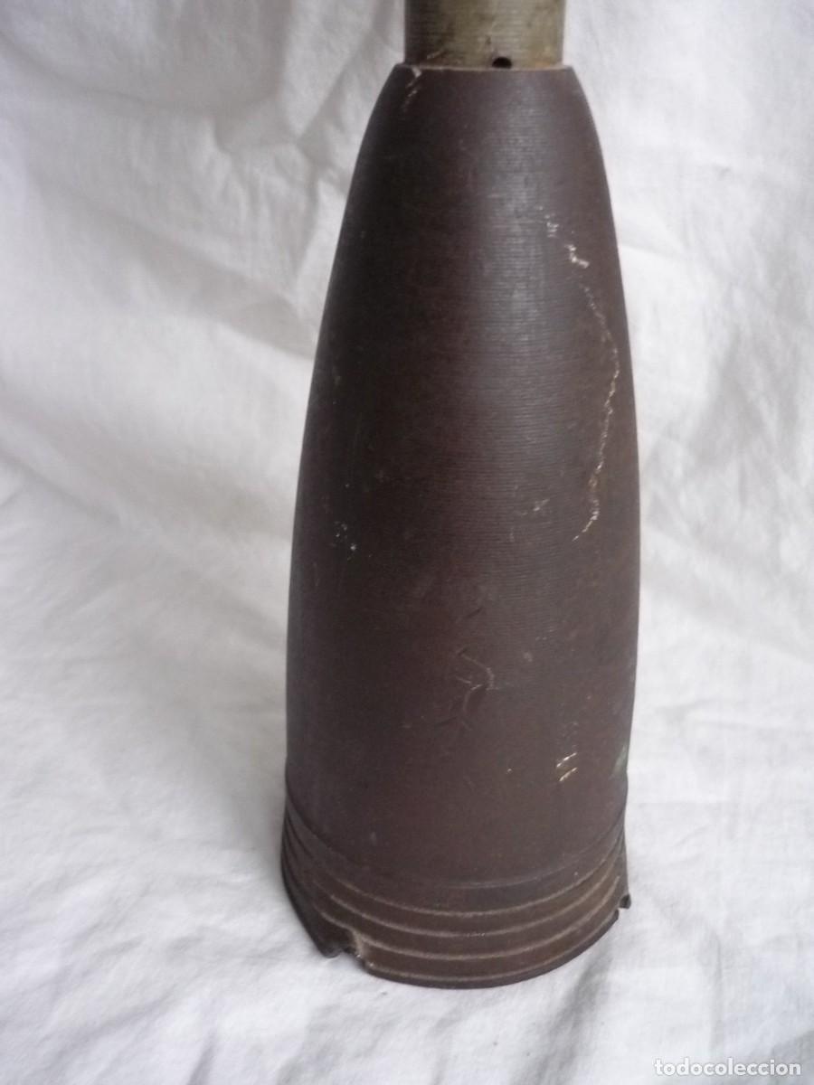 Militaria: Parte trasera de bomba de hierro inerte - Foto 4