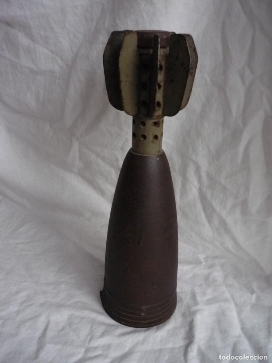 Militaria: Parte trasera de bomba de hierro inerte - Foto 6