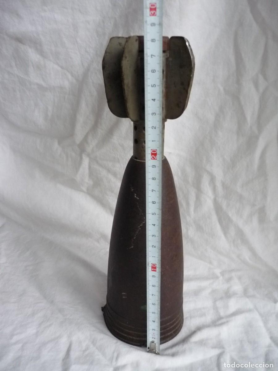 Militaria: Parte trasera de bomba de hierro inerte - Foto 11