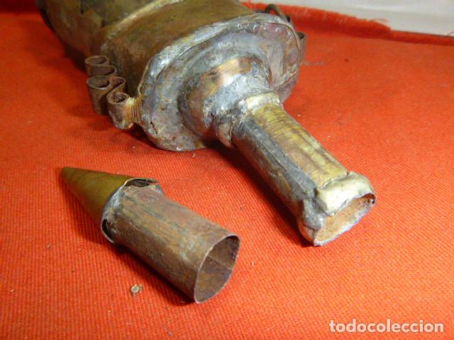 Militaria: POLVORERA DE ASTA - Foto 6