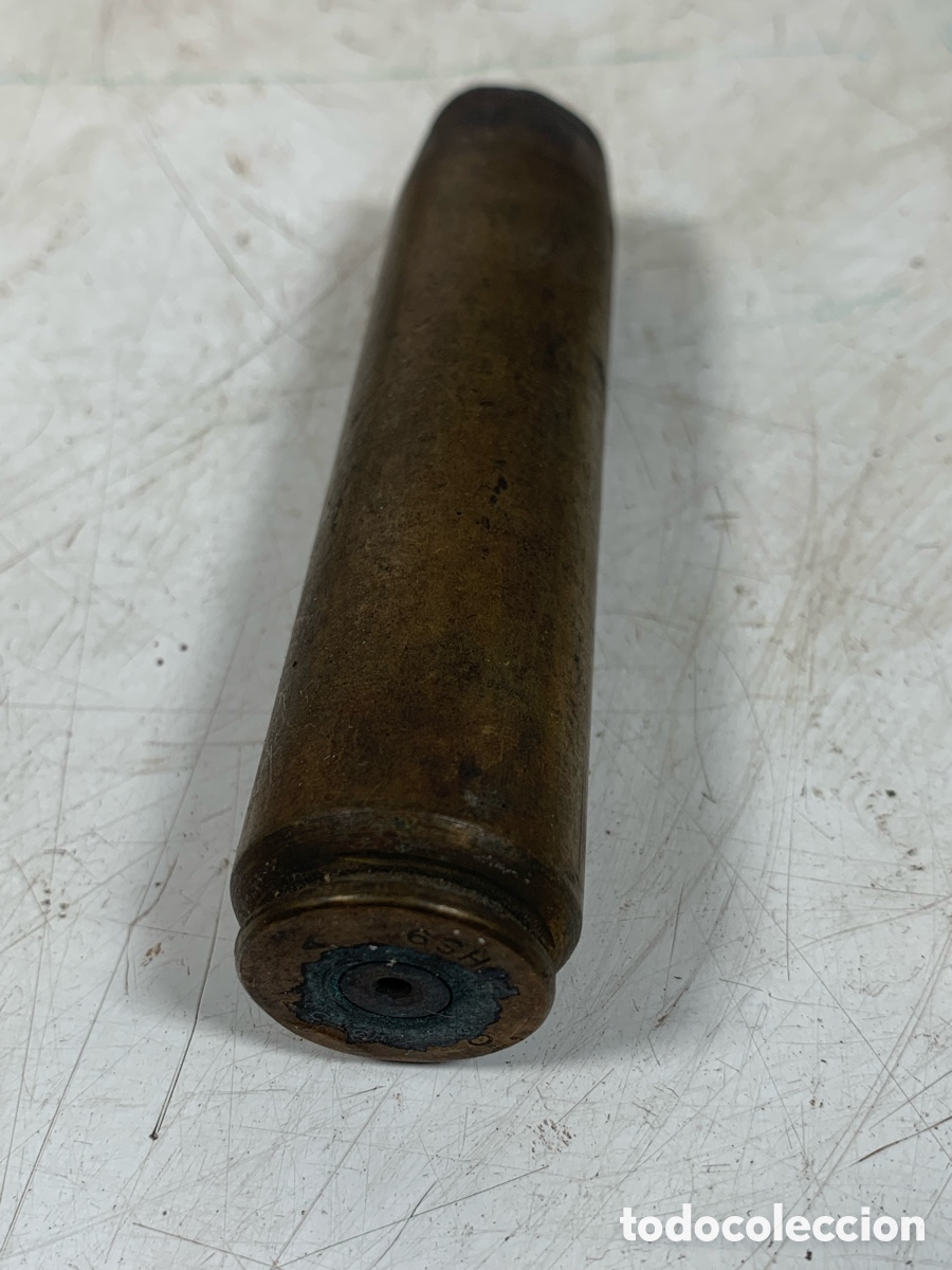 Militaria: 01_ Antiguo proyectil - Foto 2