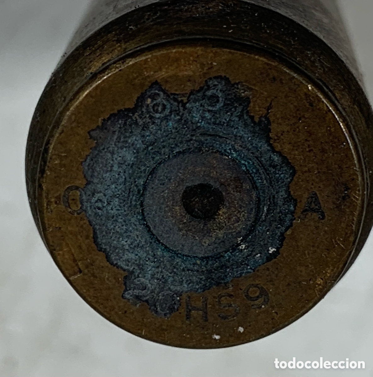 Militaria: 01_ Antiguo proyectil - Foto 3