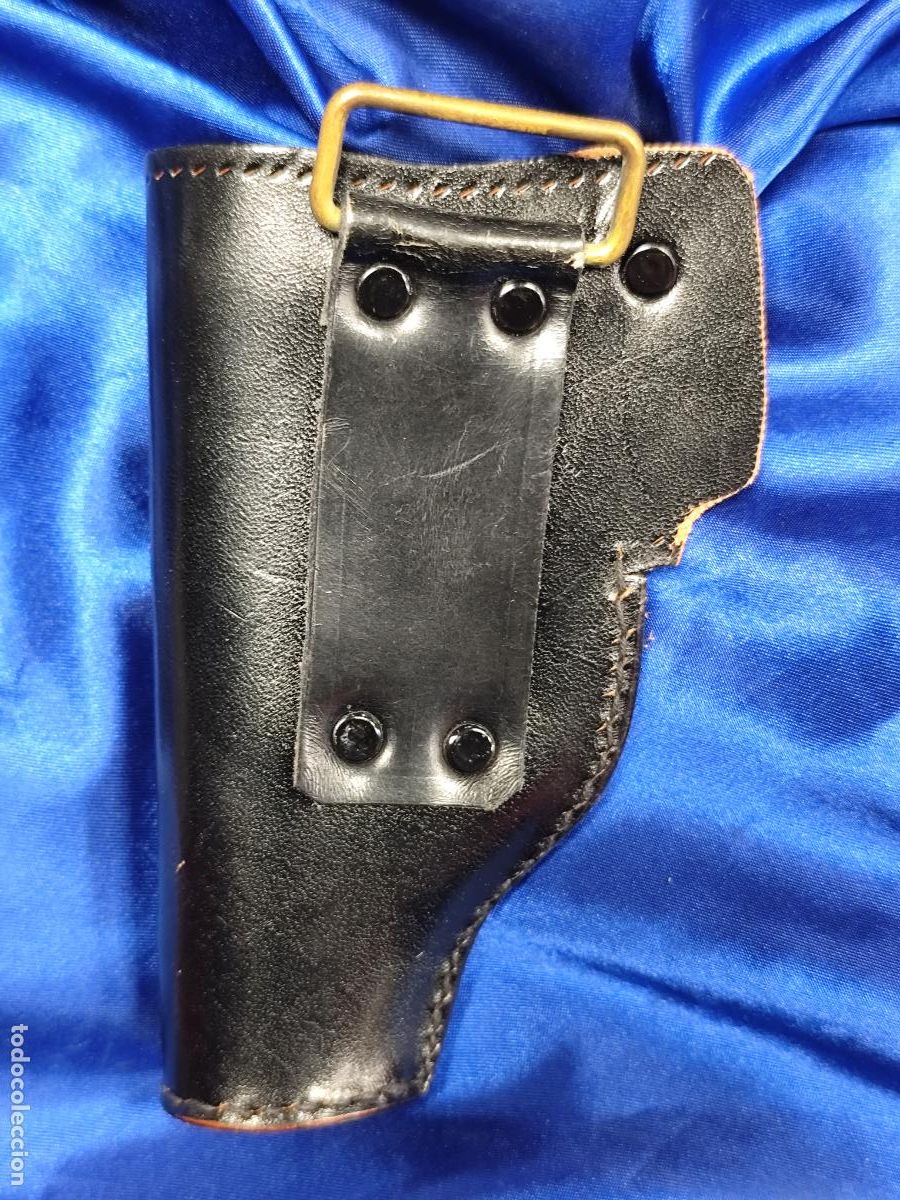 Militaria: FUNDA PISTOLA EN PIEL - Foto 5