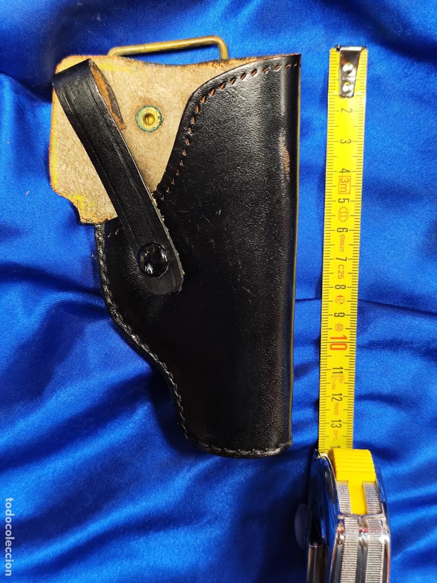Militaria: FUNDA PISTOLA EN PIEL - Foto 6