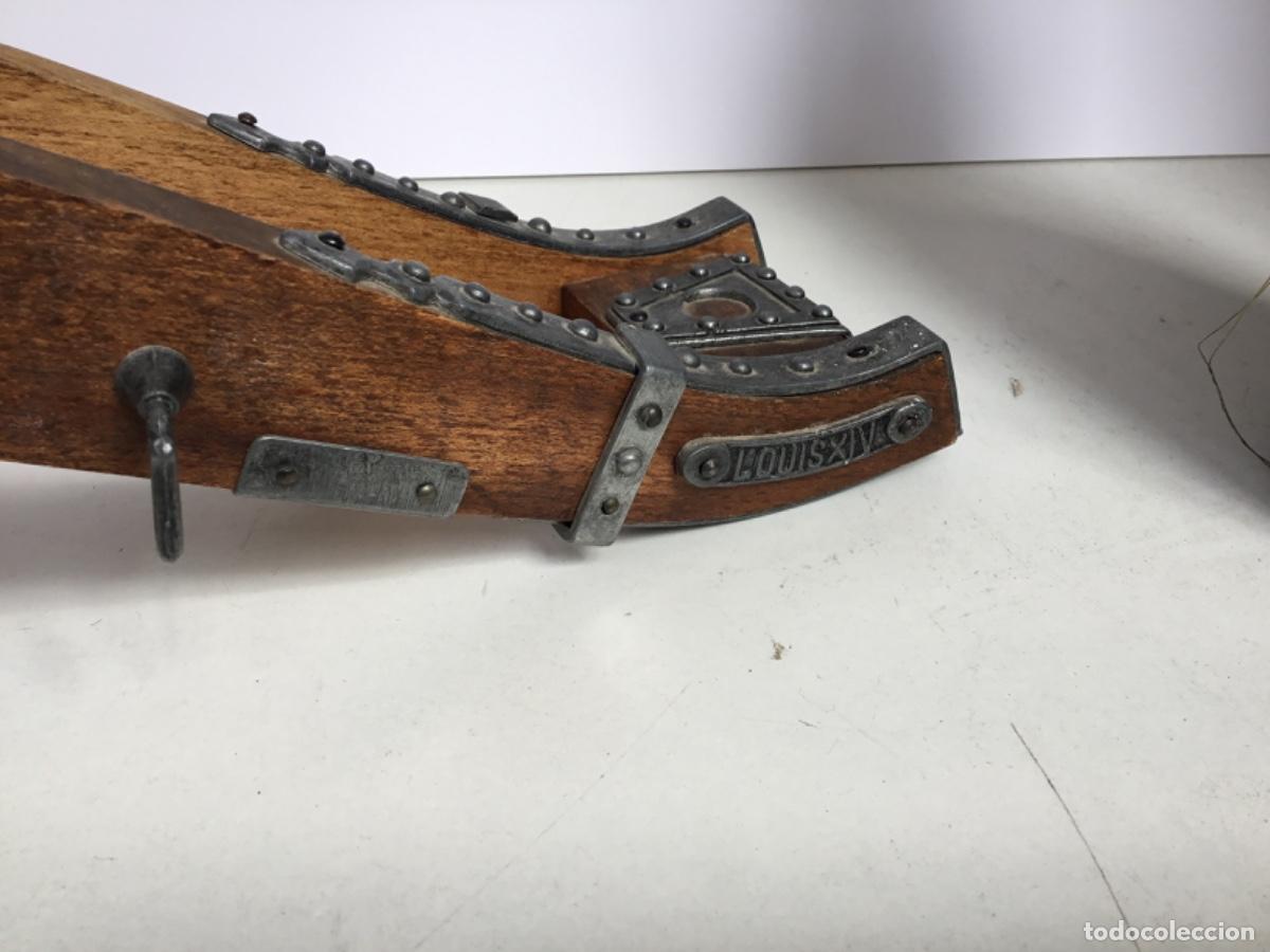 Militaria: Ca&ntilde;on bronce y madera luis XIV - Foto 3