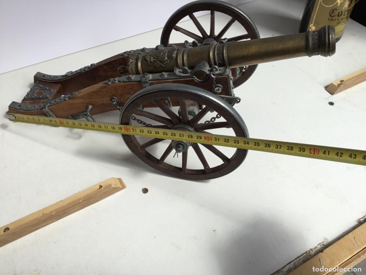 Militaria: Ca&ntilde;on bronce y madera luis XIV - Foto 15
