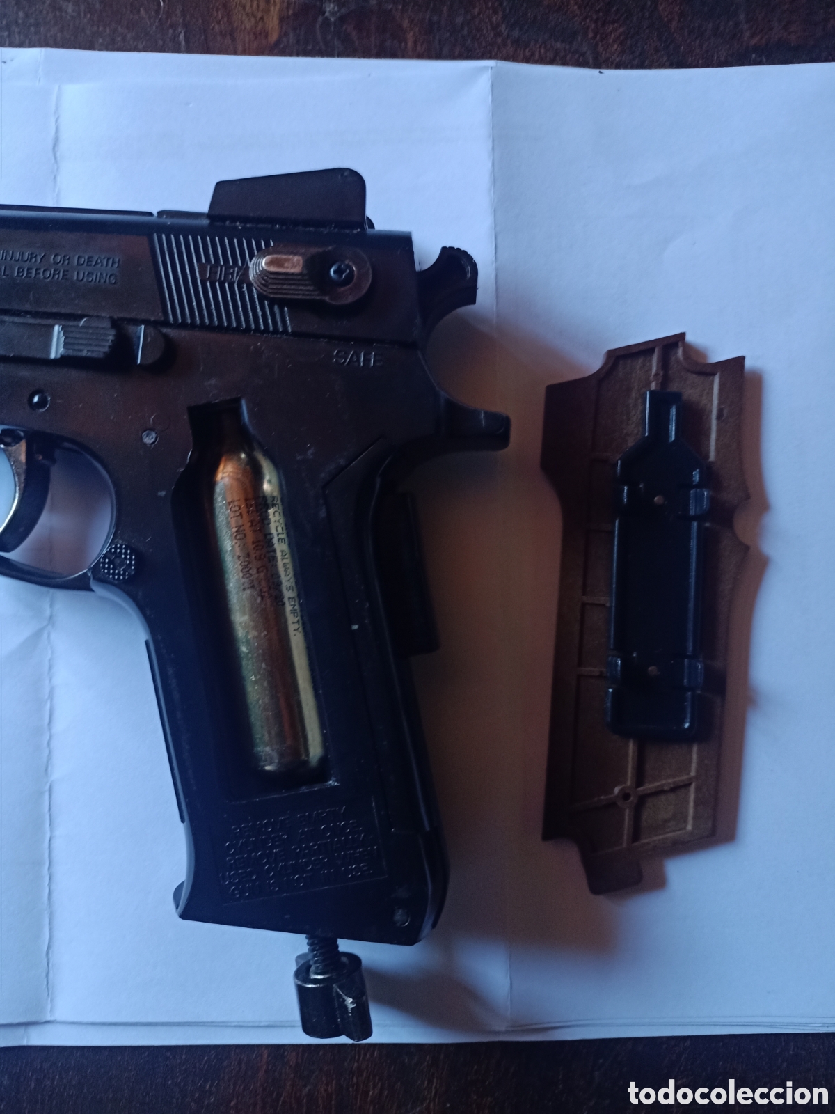 Militaria: Pistola de aire comprimido - Foto 7