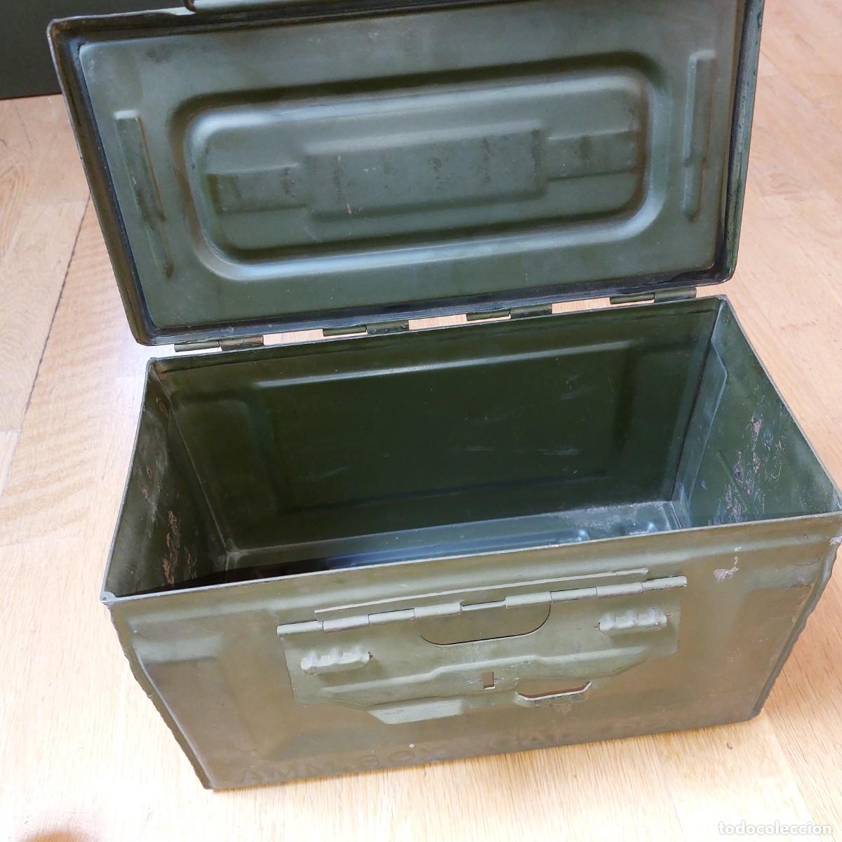 Militaria: Caja de municion M2 para calibre .50 (2) - Foto 4