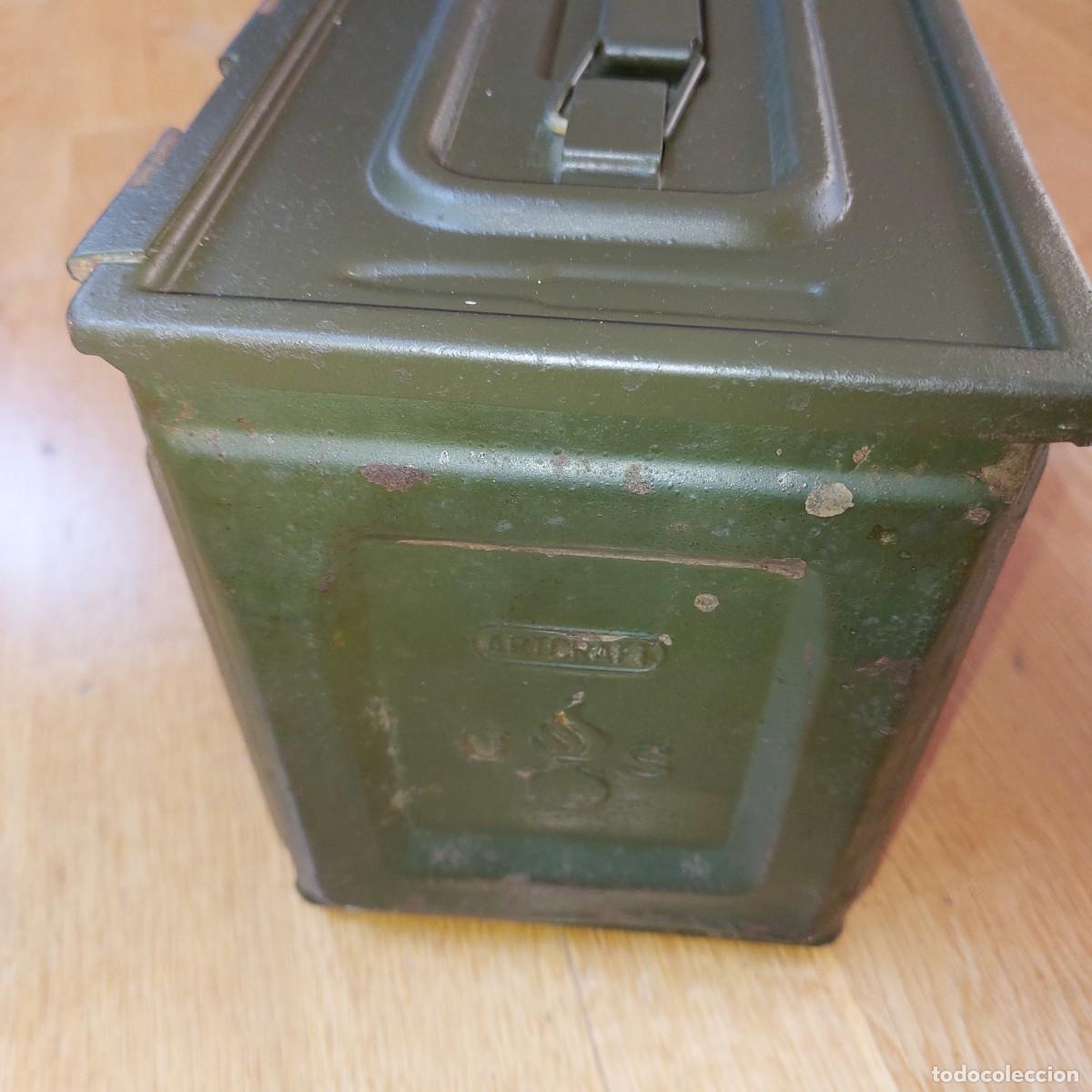 Militaria: Caja de municion M2 para calibre .50 (3) - Foto 2