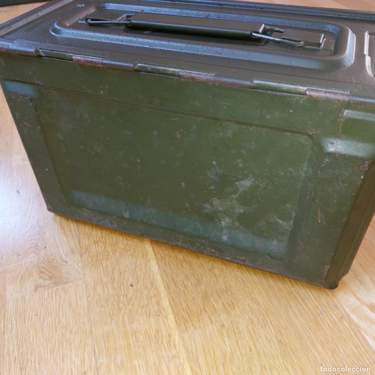 Militaria: Caja de municion M2 para calibre .50 (3) - Foto 3