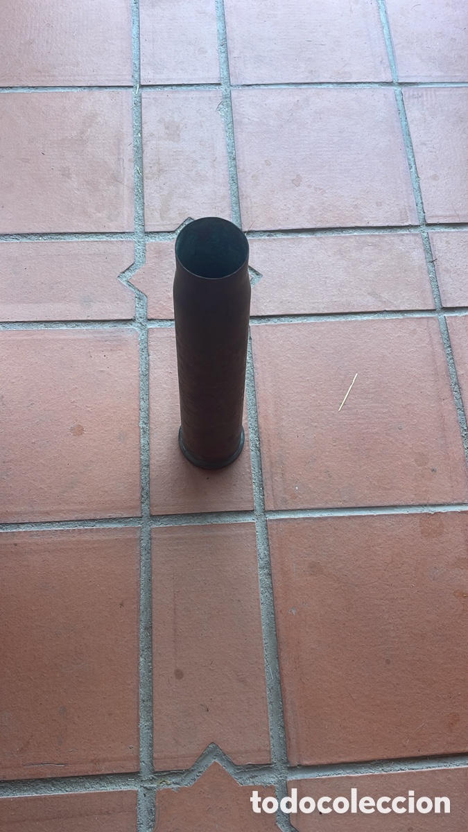 Militaria: Vaina de proyectil militar - Foto 1