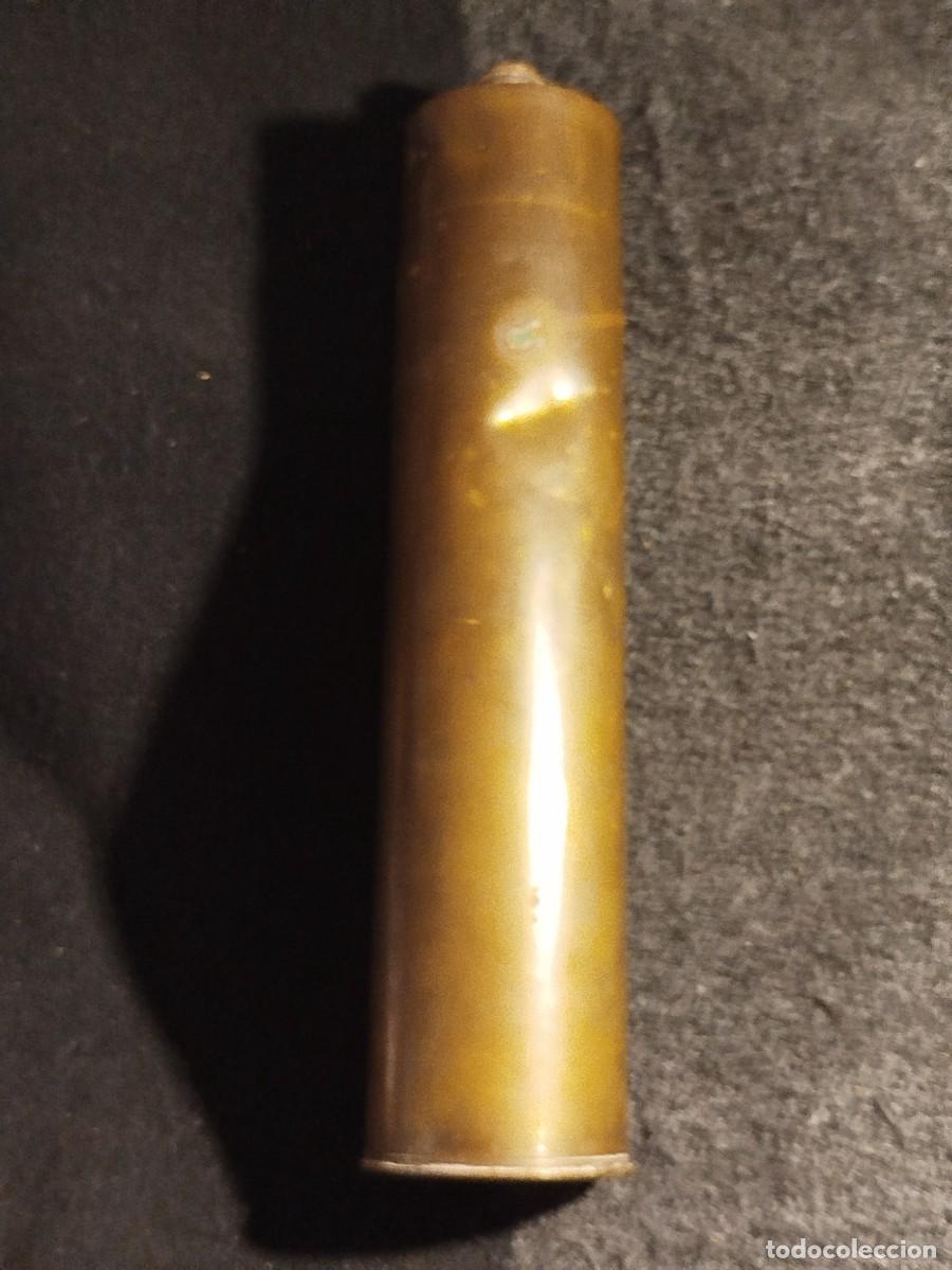 Militaria: WWI. Casquillo transformado en cantimplora. - Foto 11