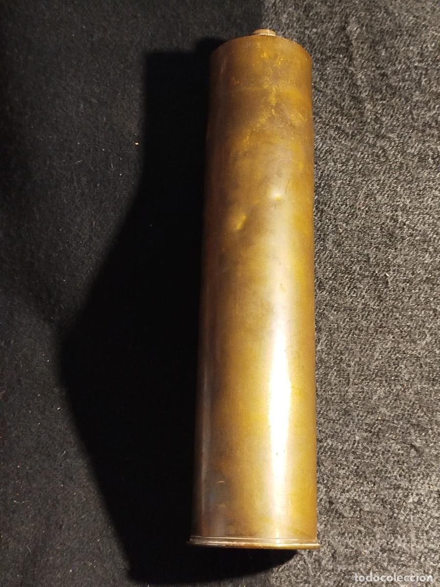 Militaria: WWI. Casquillo transformado en cantimplora. - Foto 12