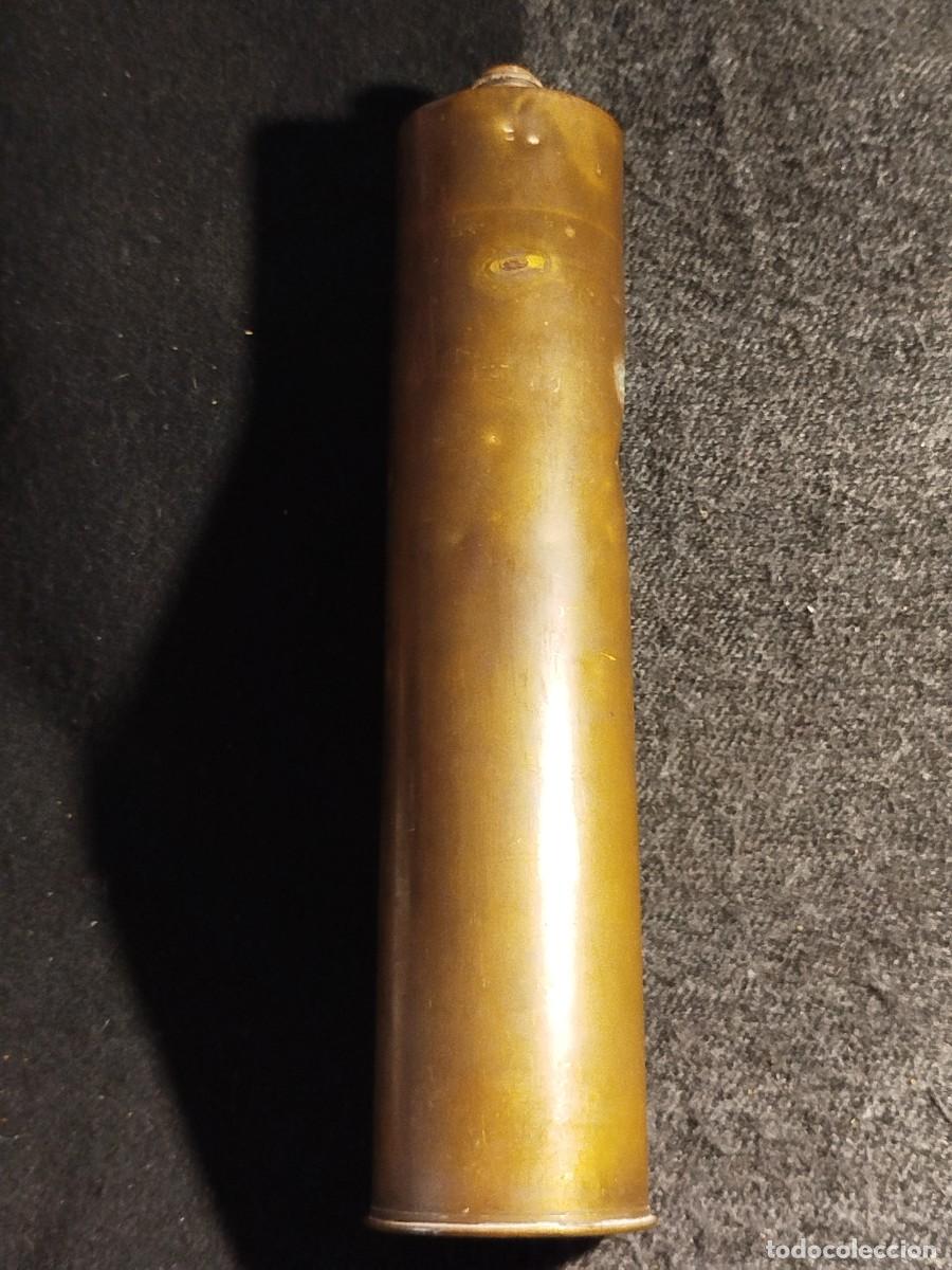 Militaria: WWI. Casquillo transformado en cantimplora. - Foto 13