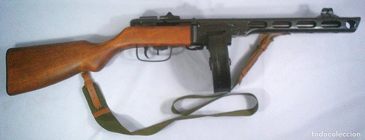 Militaria: SUBFUSIL PPSH41 PPSH-41 REPLICA DENIX - Foto 2