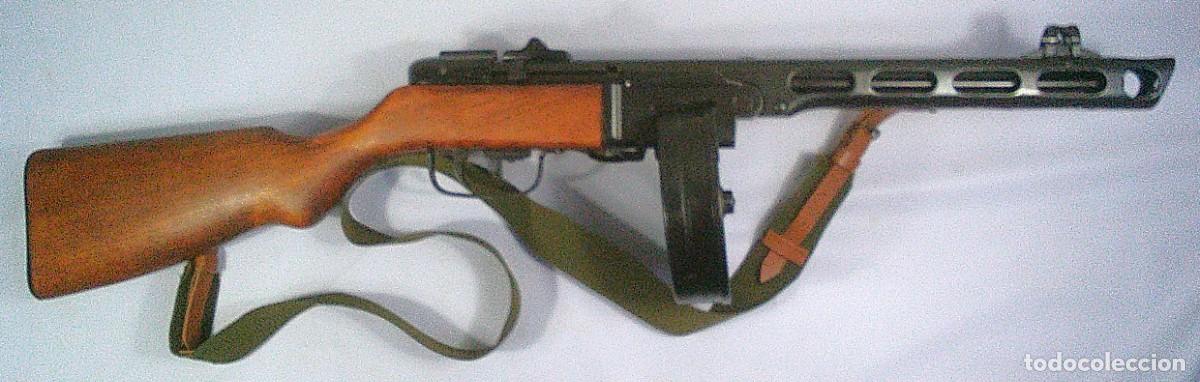 Militaria: SUBFUSIL PPSH41 PPSH-41 REPLICA DENIX - Foto 3
